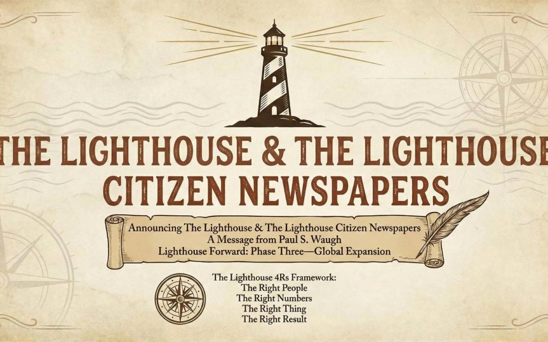 Dec 10, 2025 – Lighthouse Wednesday Update – Announcing The Lighthouse & The Lighthouse Citizen Newspapers