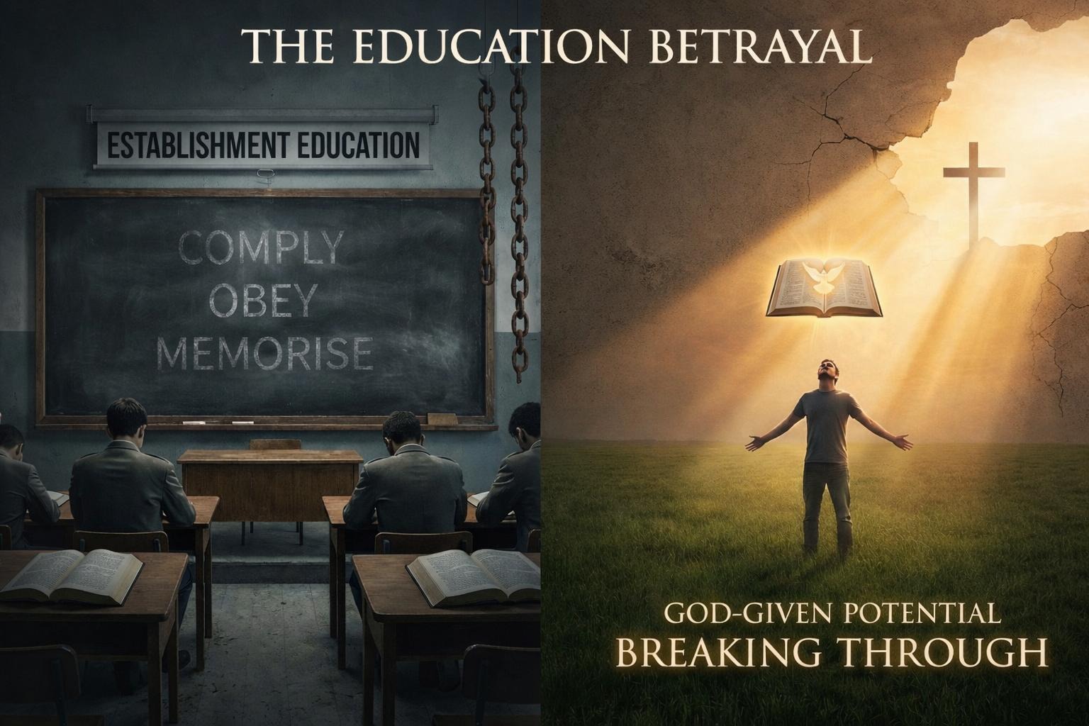 18th Dec, 2025 – Lighthouse Thursday Update – The Education Betrayal: How the Establishment Trained Us for Them, Not for Ourselves or God