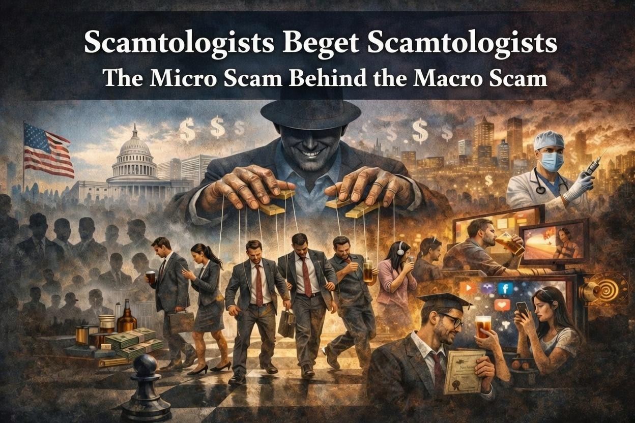 Scamtologists beget scamtologists