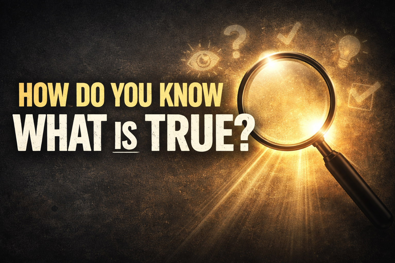 What is true