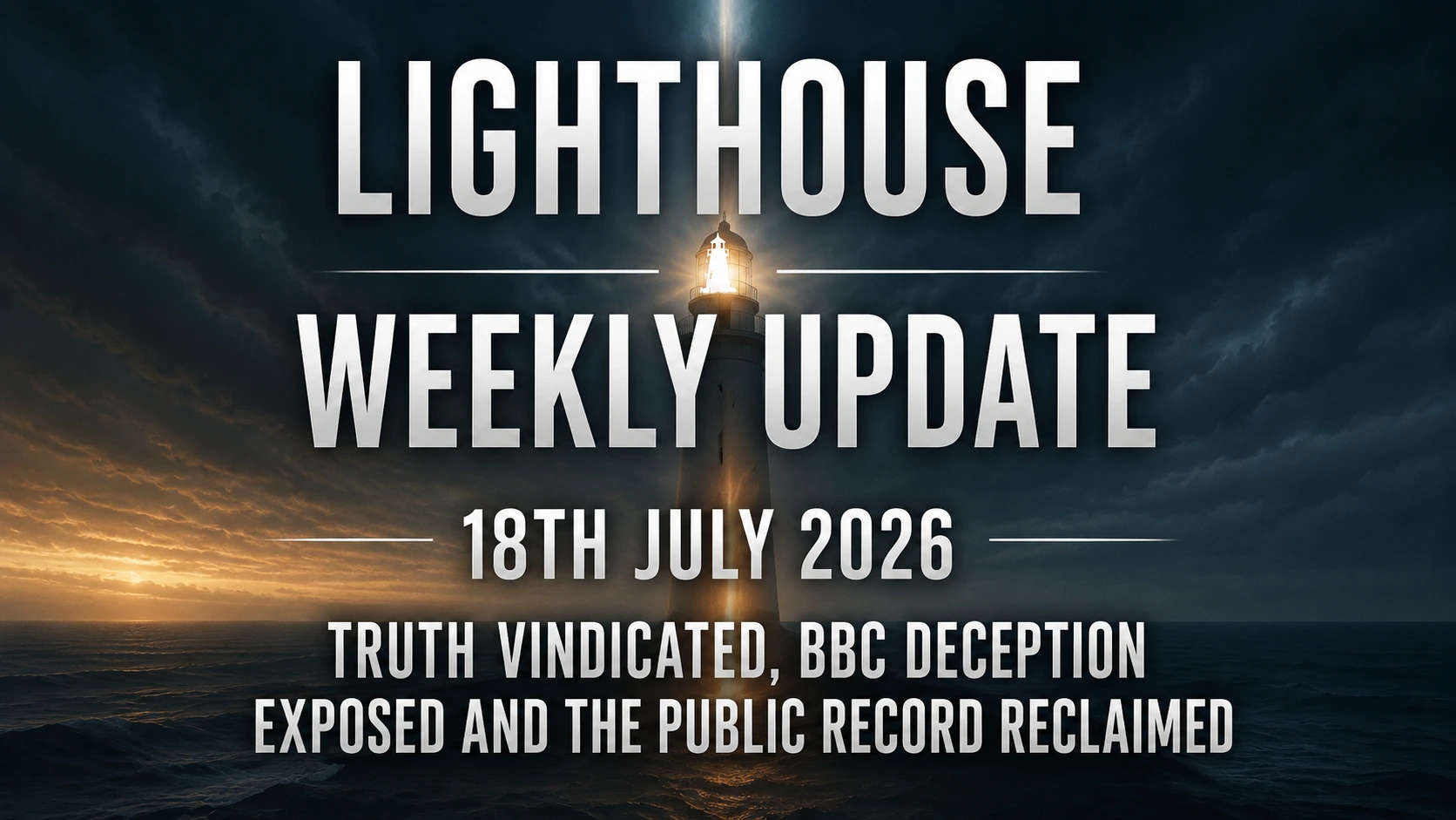 Lighthouse Weekly Update