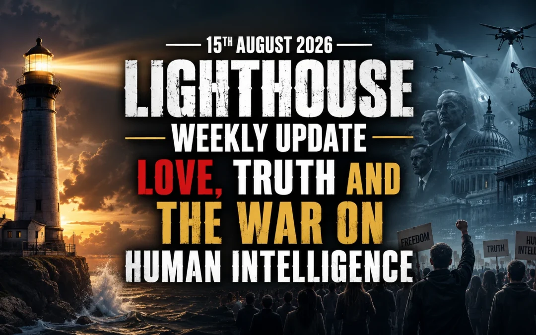 15th August 2026 – Lighthouse Weekly Update – Love, Truth and the War on Human Intelligence