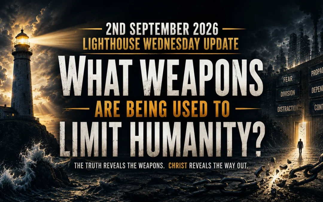 2nd September 2026 – Lighthouse Wednesday Update – What Weapons Are Being Used to Limit Humanity?