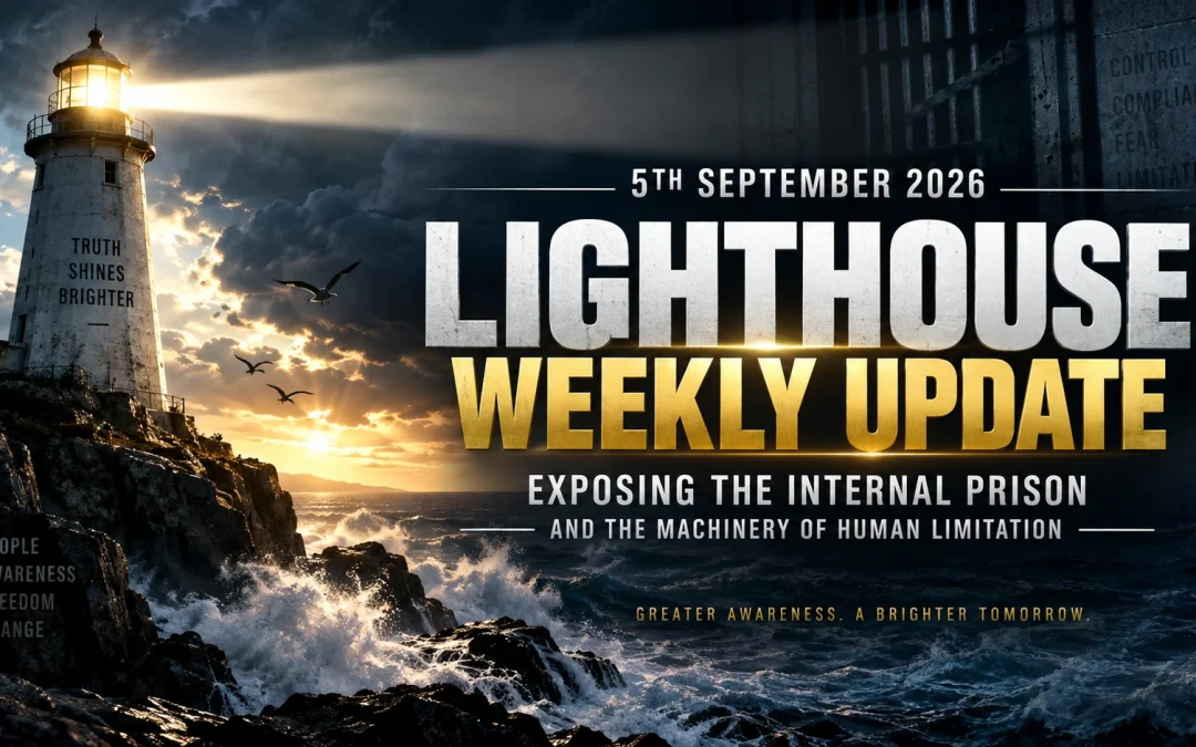 5th September 2026 – Lighthouse Weekly Update – Exposing the Internal Prison and the Machinery of Human Limitation