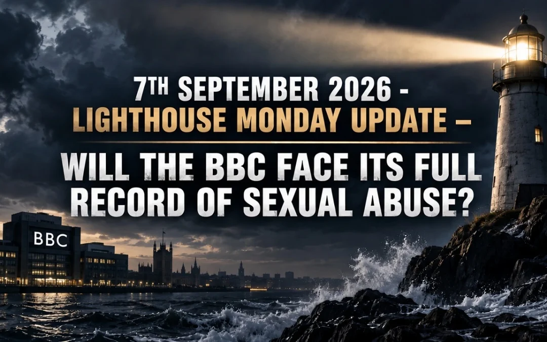 7th September 2026 – Lighthouse Monday Update – Will the BBC Face Its Full Record of Sexual Abuse?