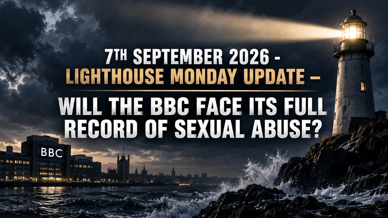 7th September 2026 – Lighthouse Monday Update – Will the BBC Face Its Full Record of Sexual Abuse?