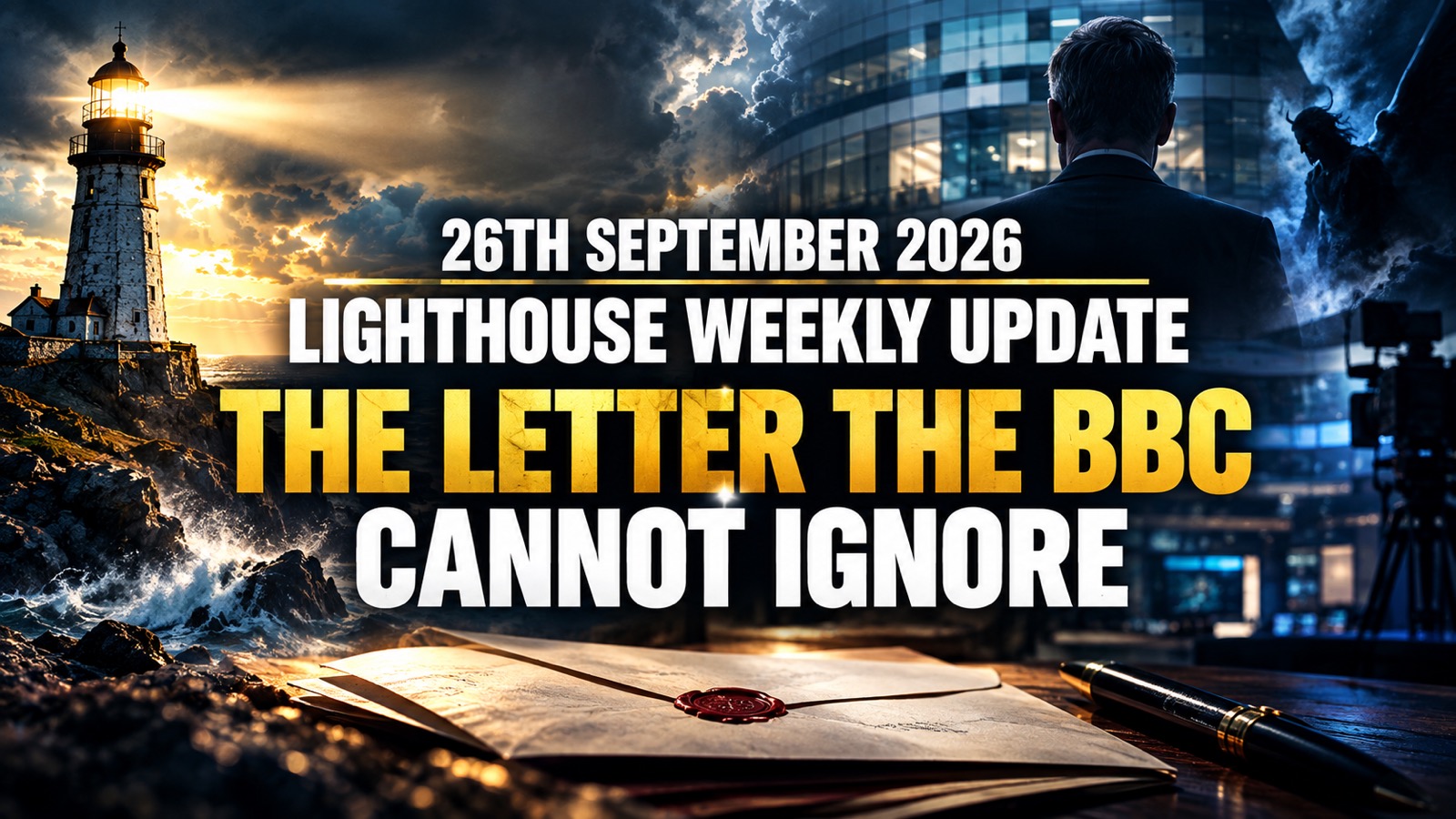 26th September 2026 – Lighthouse Weekly Update – The Letter the BBC Cannot Ignore