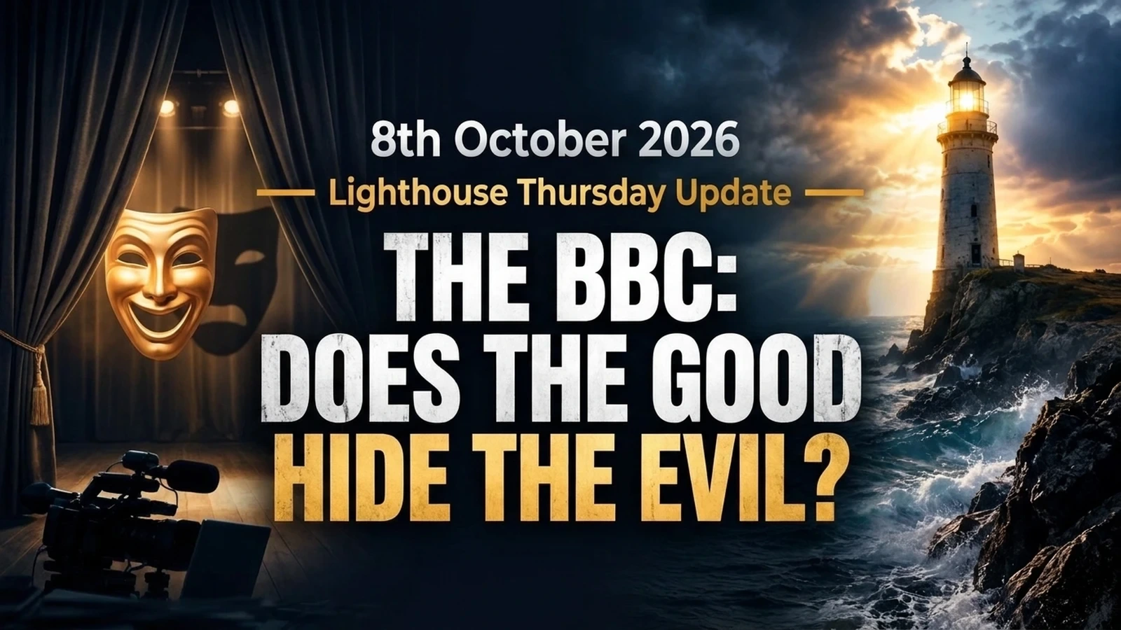 8th October 2026 – Lighthouse Thursday Update – The BBC: Does the Good Hide the Evil?